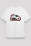 Ice Hockey Printed Unisex White T-Shirt - Tshirt