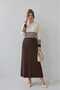 Women's Polo Collar Striped Tricot Tunic Dress - 7