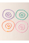 Pack of 12 - Girls Multi-Color Heart Charm Beaded Heart Necklace, Bracelet and Ring - 2