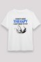 Windsurfing Printed Unisex White T-Shirt - Tshirt