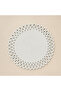 Galaxy Series Decorative Single Placemat Model Round American Service Placemat Knitted Placemat Handmade Stylish Table Decoration Dining Table Breakfast Table Tableware Decor Home and Kitchen Accessory - 2