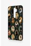 Oppo A9 2020 Compatible Vintage Cat Portraits Patterned Silicone Case - 4