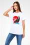 Sailing Printed Unisex White T-Shirt - Tshirt - 3