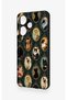 Infinix Hot 30I Compatible Vintage Cat Portraits Patterned Silicone Case - 4