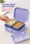 Happi Mermaid Stainless Steel Compartmented Lunch Box 1030 ml Fork and Spoon Included - 7