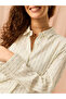 Off-White Striped Long Sleeve Relaxed Fit Shirt - 2