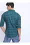 Men Slim Fit Other Checks Spread Collar Casual Shirt - 6