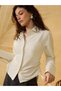 Elegant Off-White Long Sleeve Shirt - 3