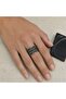 Copper black rumi motif chunky copper ring, adjustable - 4