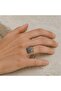 Burgundy Gold-Tone Patterned Thick Copper Ring, Hand-Embroidered Adjustable Model - 4