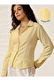 Chic Lemon Yellow Long Sleeve Shirt - 3