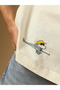 Off-White Beach-Themed Short Sleeve Shirt - 3