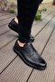 Ch003 - Dst Classica Pelle Di Cuoio Men's Shoes Black - 2
