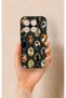 Mi 17 5g Compatible Vintage Cat Portraits Patterned Silicone Case