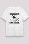 Snowboarding Printed Unisex White T-Shirt - Tshirt