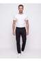 Black Dynamic Fit Men's Jogger Pants with Side Elastic