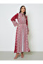 Embroidered Jalabiya with Inner Dress and Belt