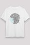 Orienteering Printed Unisex White T-Shirt - Tshirt