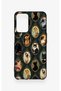 Oppo A16 Compatible Vintage Cat Portraits Patterned Silicone Case - 2
