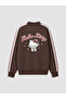 Two Mt Shop Quality Lcw Kids Brown Hello Kitty Printed Girls' Sweatshirt - 6