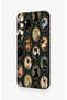 Samsung A05S Compatible Vintage Cat Portraits Patterned Silicone Case - 3