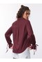 Burgundy Regular Fit Long Sleeve Shirt - 5