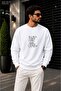 Men's Lost My Cool Slogan Printed Cycling Round Neck Casual Sweatshirt