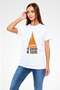 Sailing Printed Unisex White T-Shirt - Tshirt - 3