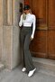 Women's Turtleneck Finger Detailed Bodysuit - 3