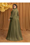 Plus Size Olive A-Line Maxi Dress - 2