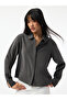 Charcoal Long Sleeve Regular Fit Shirt - 4