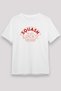 Squash Printed Unisex White T-Shirt - Tshirt