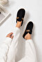 Women's Plush House Slippers with Buckle, Soft Winter Dowry Bundle Slippers - 2