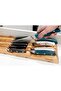 B&S 794300 Universal In-Drawer Knife Block – Bamboo Storage Organizer for 12 Knives & 1 Sharpener – 432x139x39mm – Space-Saving Design – Boxed – TACOS Series - 6