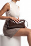 Women's Zippered Double Handle Daily Shoulder Bag Renay Brown - 2