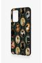 Oppo A55 Compatible Vintage Cat Portraits Patterned Silicone Case - 4