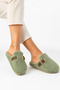 Women's Plush House Slippers with Buckle, Soft Winter Dowry Bundle Slippers