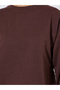 Oversized fit long line sweatshirt - 4