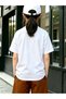 Girls White Cotton Short Sleeve T-Shirt with Rainbow Heart Print - 2