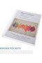 100pcs Clear Binder Document Protective Covers Practical Transparent Folder Inner Pockets - 3