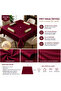 Burgundy Color Okey Tablecloth 140X140 cm |   Square Okey Table Cover