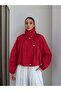 Asymmetrical Front Closure Bomber Jacket