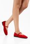 Roma Women's Genuine Leather Babet Soft Comfort Insole - 8