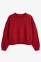 Red Lana Basic Sweatshirt