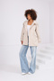 Women's Oversize Short Trench Coat Stand Collar Buttoned Pocket Trench Coat - 6