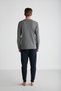 18725 Men's Round Neck Pajama Set - 6