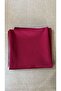 Burgundy Color Okey Tablecloth 140X140 cm |   Square Okey Table Cover - 3