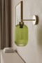 Wingmn Green Glass Flat Body Sconce Wall Lamp Modern Hotel Cafe Vintage Living Room Bedroom Staircase Retro - 4