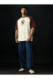 Men Looney Tunes Taz Graphic Cream Oversized T-Shirt - 3