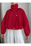 Asymmetrical Front Closure Bomber Jacket - 2